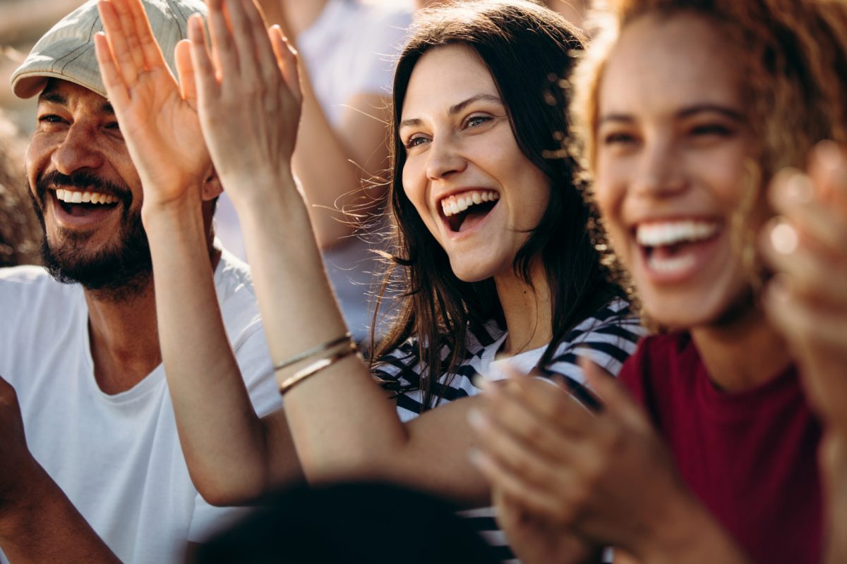 people smiling