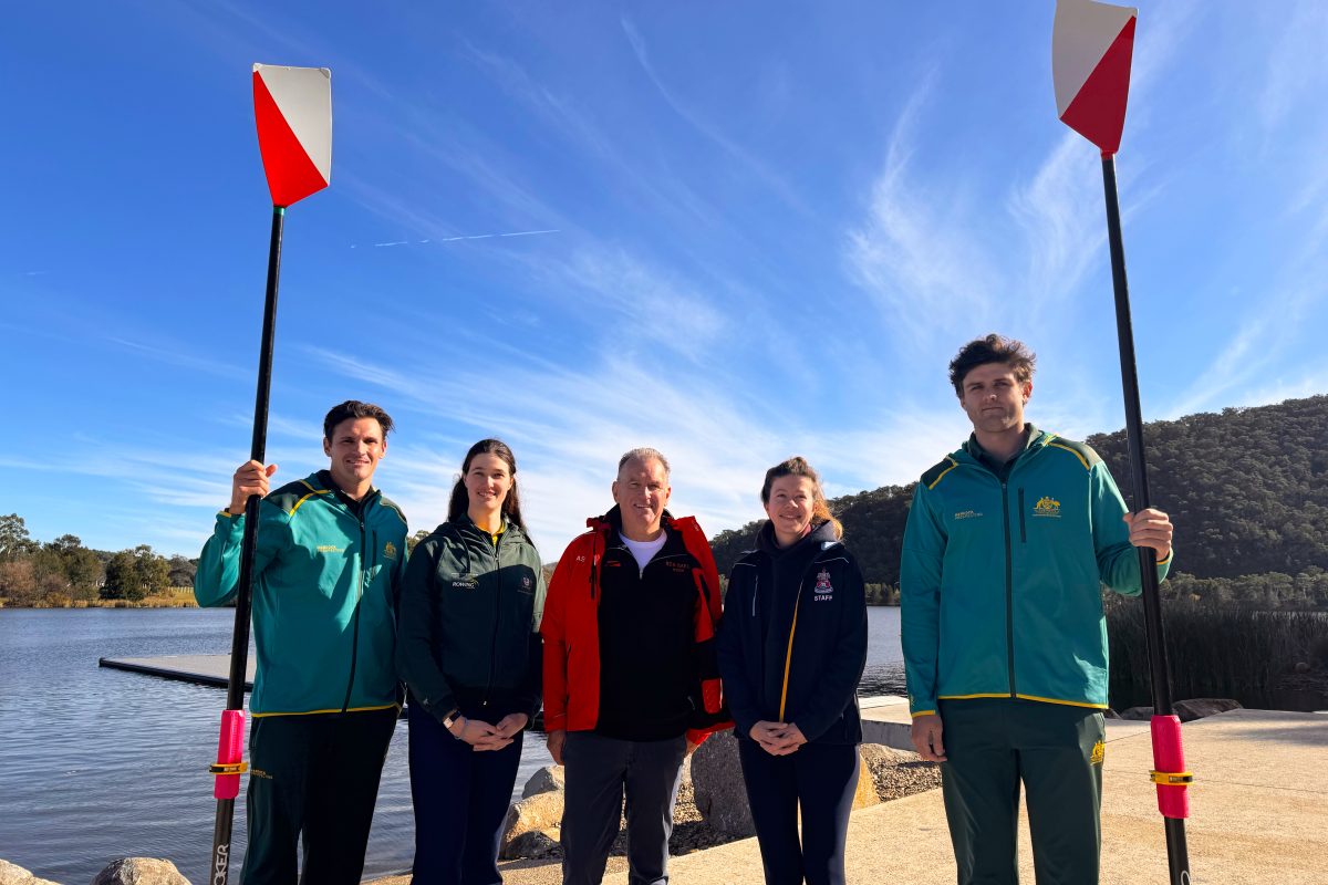 Rowing takes centre stage in the capital image